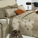 Completo copripiumino ICONIC Borbonese