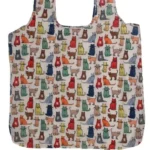 Ulster Weavers Shopping Bag Pieghevole Gatti Colorati