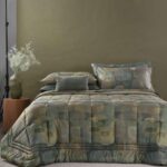 Reever Aqua Parure Copripiumino Eucalipto-Aqua