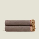 Plaid Soft Bamboo Tortora