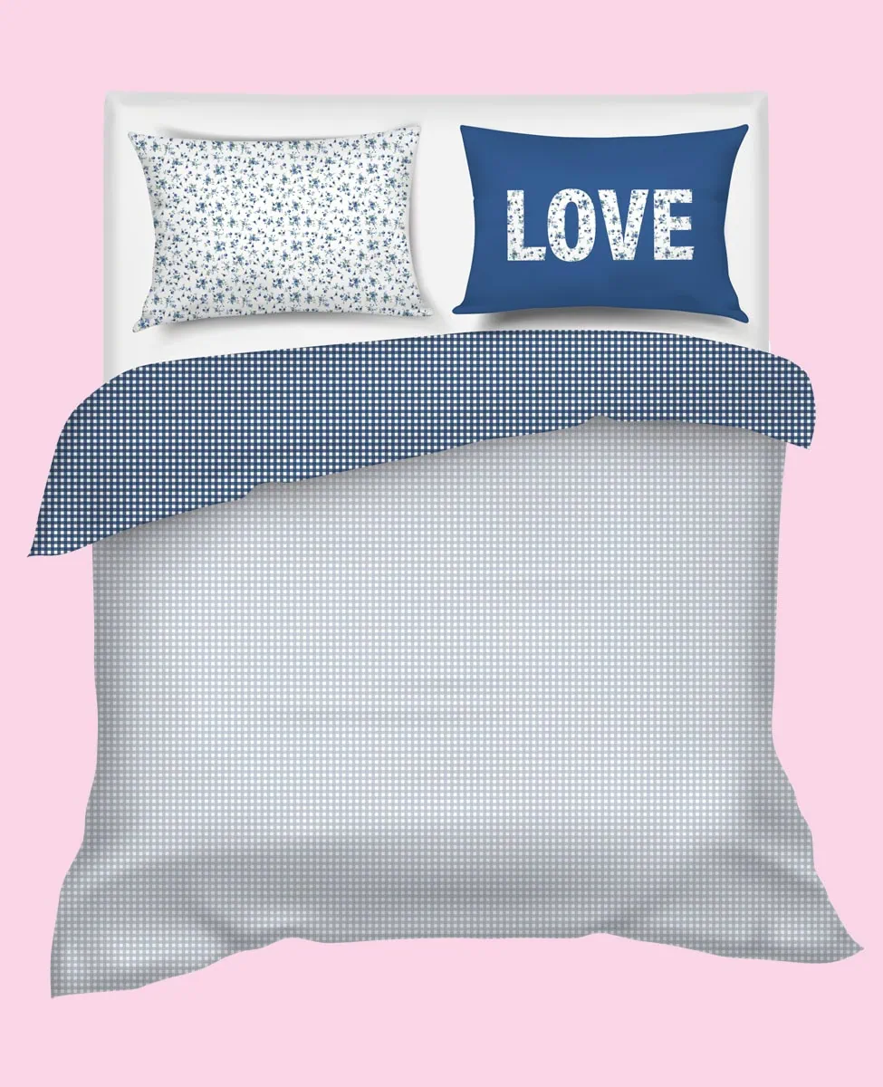 copripium. dream e love Copripiumino Matrimoniale Solo Dream & Love Camomilla - immagine 1