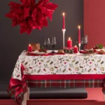 Tovaglia Cotone Natale Antimacchia