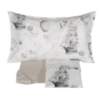 Fazzini Magellano Completo Lenzuolo Copriletto