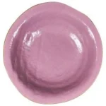 MEDITERRANEO - PIATTO FONDO ROSA