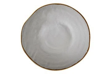 piatto piano fango MEDITERRANEO - PIATTO PIANO GRIGIO - immagine 1